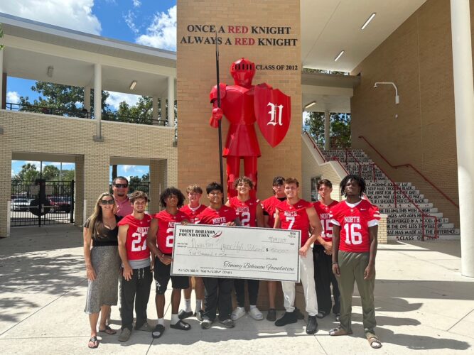 Tommy Bohanon Foundation awards grants to local youth athletic programs
